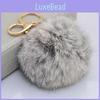 Очаровательный Мягкий Милый Помпон из Кроличьего Меха Брелок для Мобильных Телефонов и Сумок