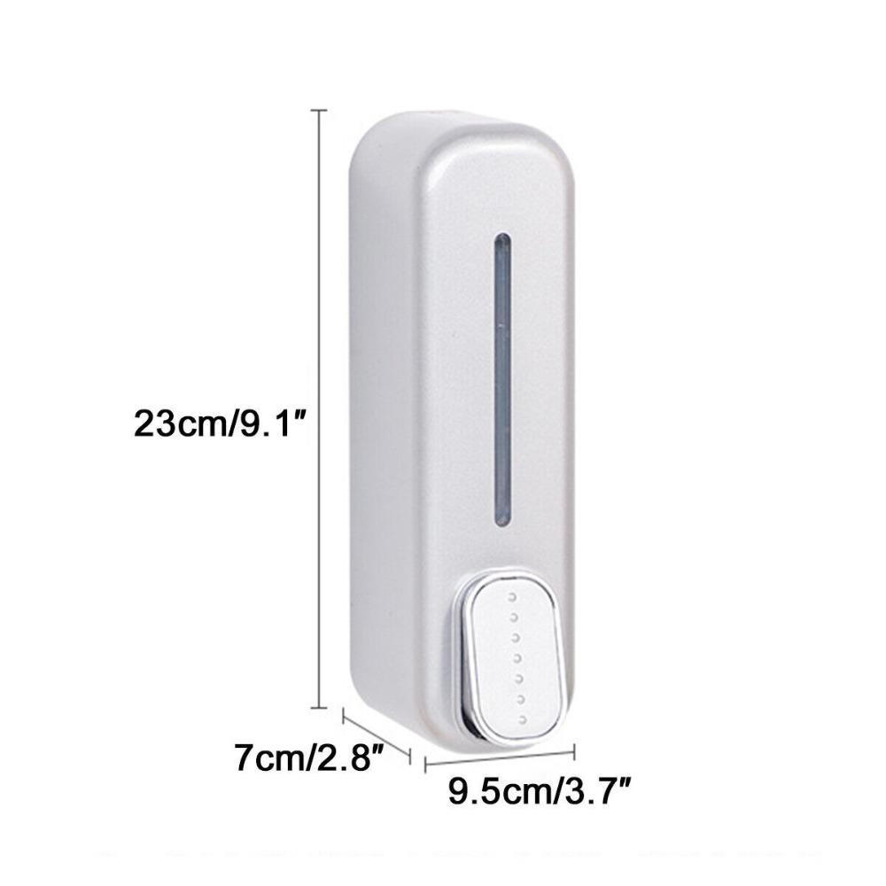 Настенный дозатор мыла, одиночный дозатор геля для шампуня и душа, новый дозатор мыла для рук, кухня