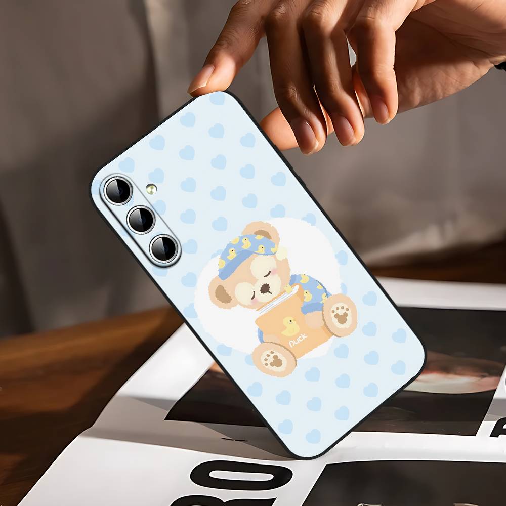 Чехол для телефона D-duffy для Samsung Galaxy S24/S25/S22/S30/Note20/Lite/Ultra/5G/Plus/FE Мягкий черный
