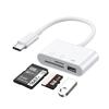 Type-C Adapter TF CF SD Memory Card Reader OTG Writer Compact Flash USB-C for IPad Pro Huawei for Macbook USB Type C Cardreader