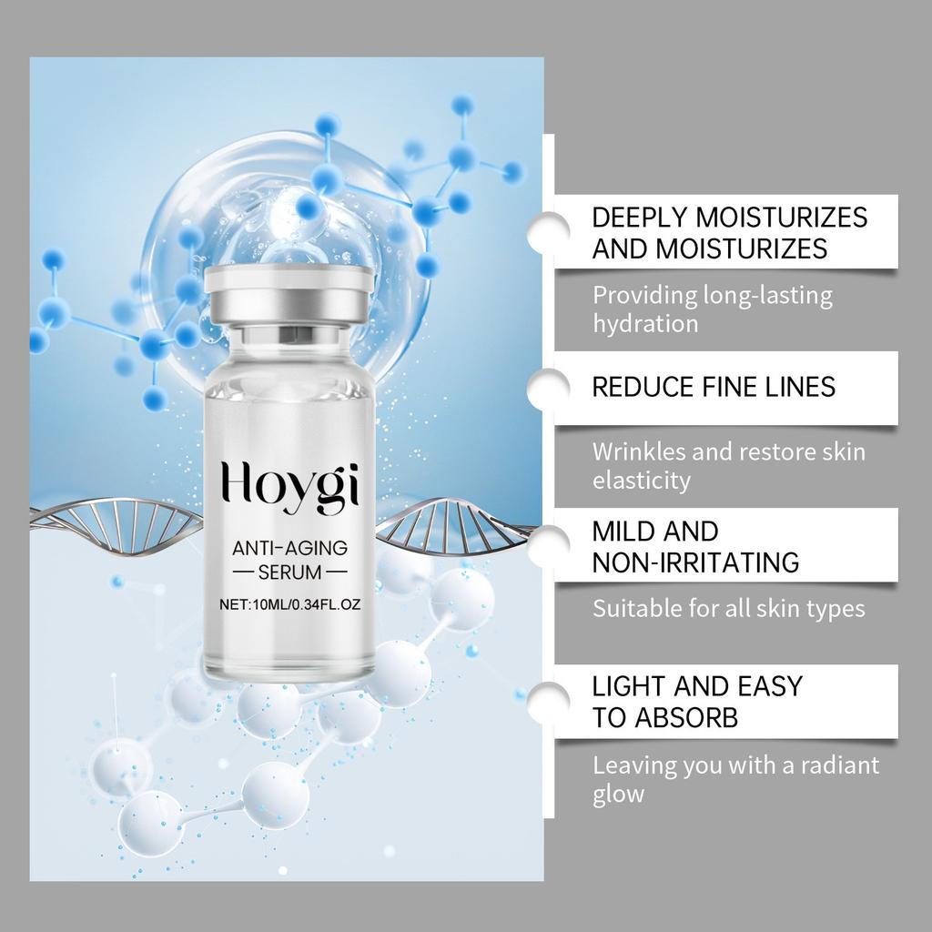 Ультра увлажняющий роликовый сывороточный набор, укрепляющая сыворотка для лица, набор ампул, микроигольчатая роликовая сыворотка для лифтинга лица, 10 мл*3