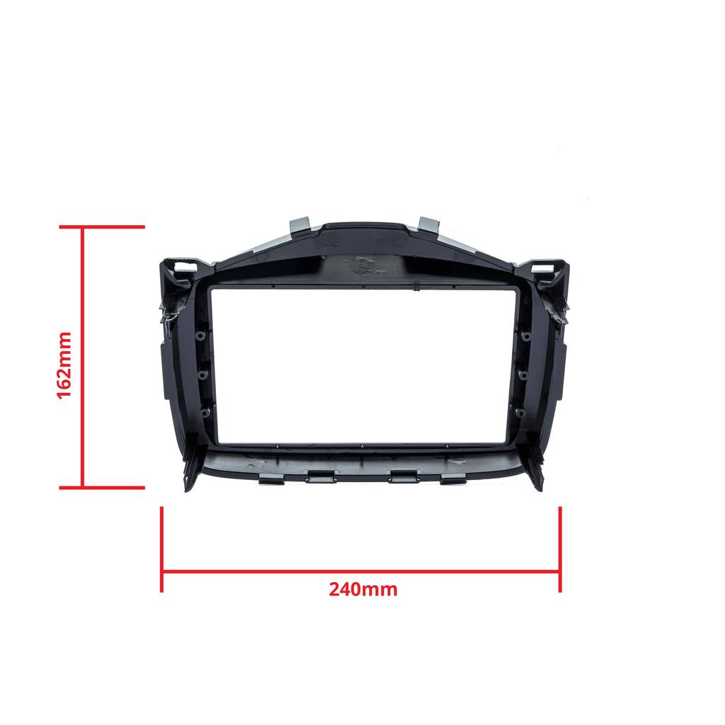 Radio 2 Din Cover Frame For Peugeot 107, Toyota Aygo, Citroen C1