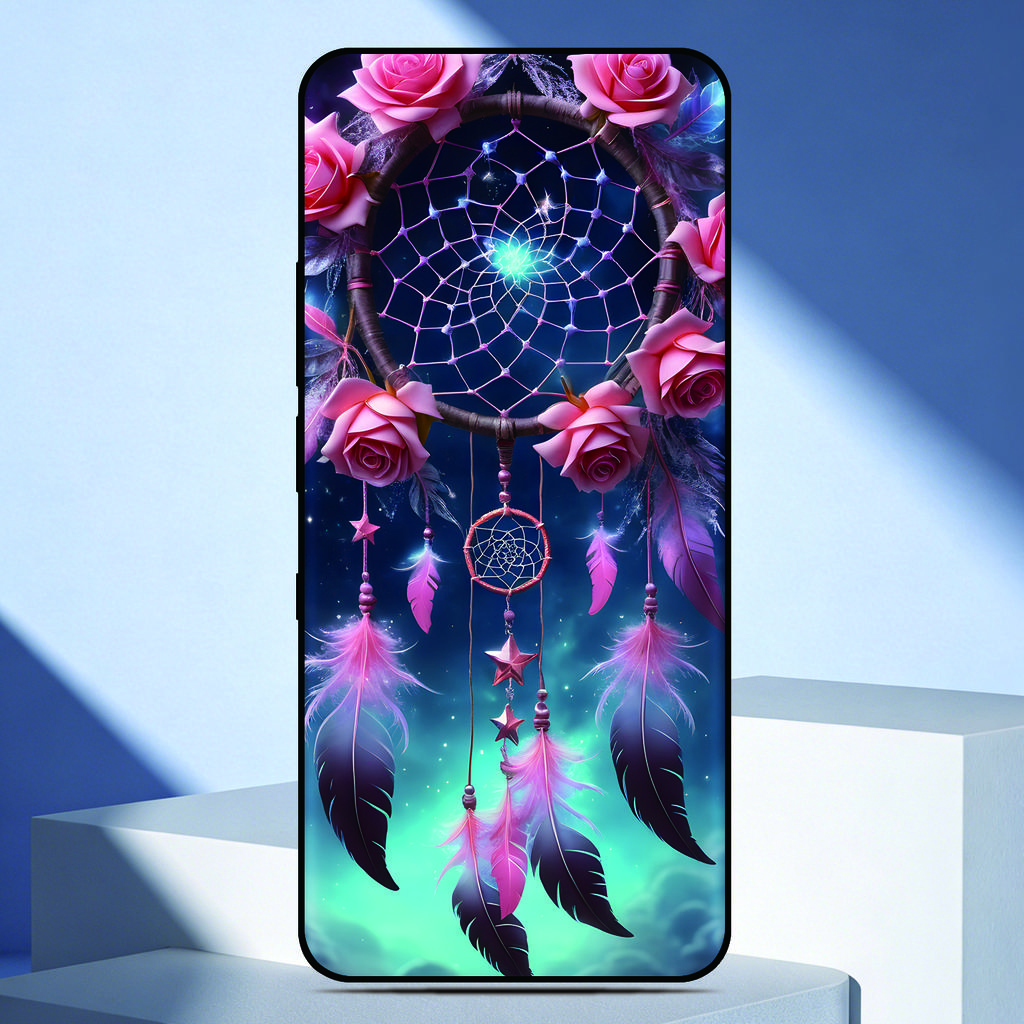 Rose Dream Catcher Phone Case For Motorola Moto G86 Power 5G Painted Back Cover For Moto G75 TPU Soft Fundas Customized Photo