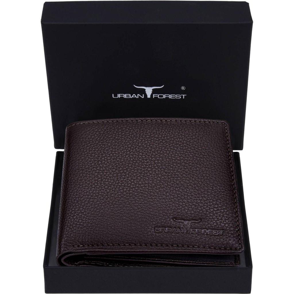 Мужской повседневный, формальный, модный кошелек из натуральной кожи  (6 слотов для карт)