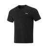 Casual Sports Simple Solid Color Round Neck Pullover Short Sleeve T-Shirt Men Tops Black ATSV361-2