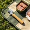 Wooden Handle Manual Can Opener Ergonomic Jar Lid Opener Tool Smoothedge Safe Can Opener For Home Kitchen Camping Picnic