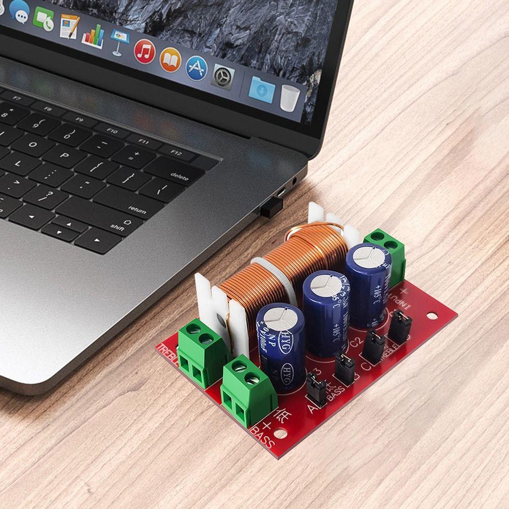 1Pcs 4-16ohm Impedance Frequency Divider YLY-2088 Adjustable Bass Treble Board Full Range Audio DIY