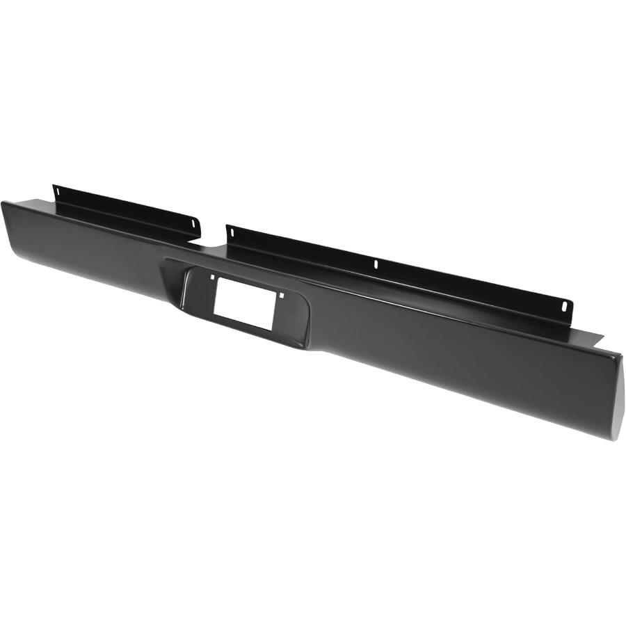 Задний бампер Roll Pan Совместим с Dodge Dakota 1997-2004 Задний Rollpan с ящиком для номерного знака Прочная сталь Электрофорезное покрытие в