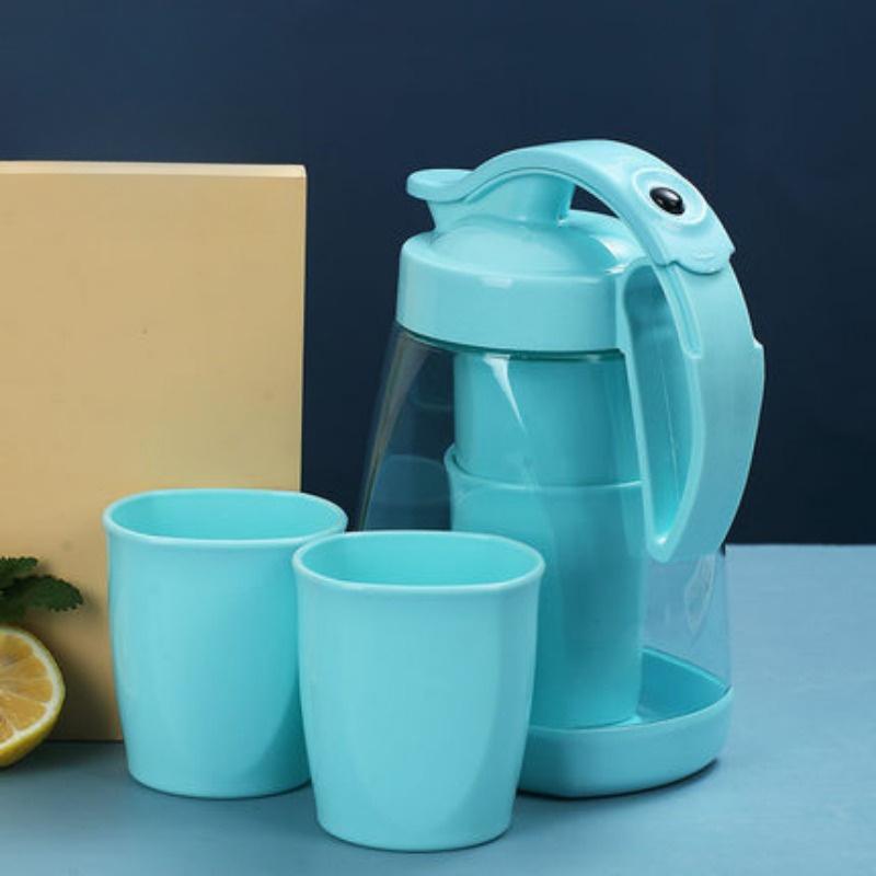 3 шт/5 шт случайных цветов набор простая герметичная пластиковая бутылка для холодной воды набор для воды горшок для сока креативный пресс бутылка для воды