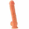 Women's Oversized Dildo Silicone Sucker Manual Double Layer Oversized 35cm Super Soft Adult Products