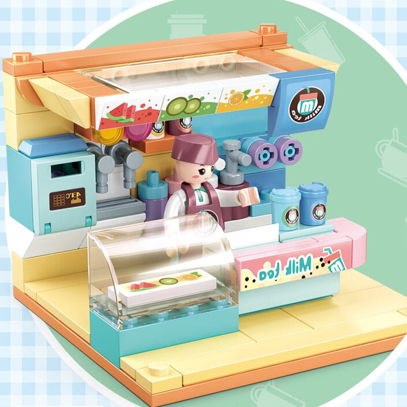 Juice Bar - Mini Room Blocks - Sluban - 108 Pieces