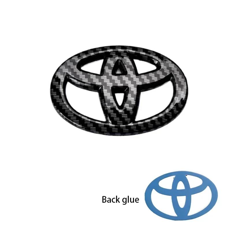 1 шт. 3D ABS Автомобильная передняя решетка багажник Логотип Эмблема Для Toyota RAV4 Camry Corolla Levin Yaris Reiz Vios Highlander CHR Prius аксессуар