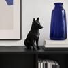 Высокоточная 3D-печать Декор Печатная Геометрическая Орнамент Пастушьей Собаки, Минималистичная Скульптура для Нордической Статуи, Легкая Роскошь для Домашнего Декора, Прихожая