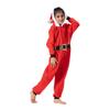 Unisex Boys Girls Christmas Children Costume Santa Claus New Year Kids Hooded Pajamas