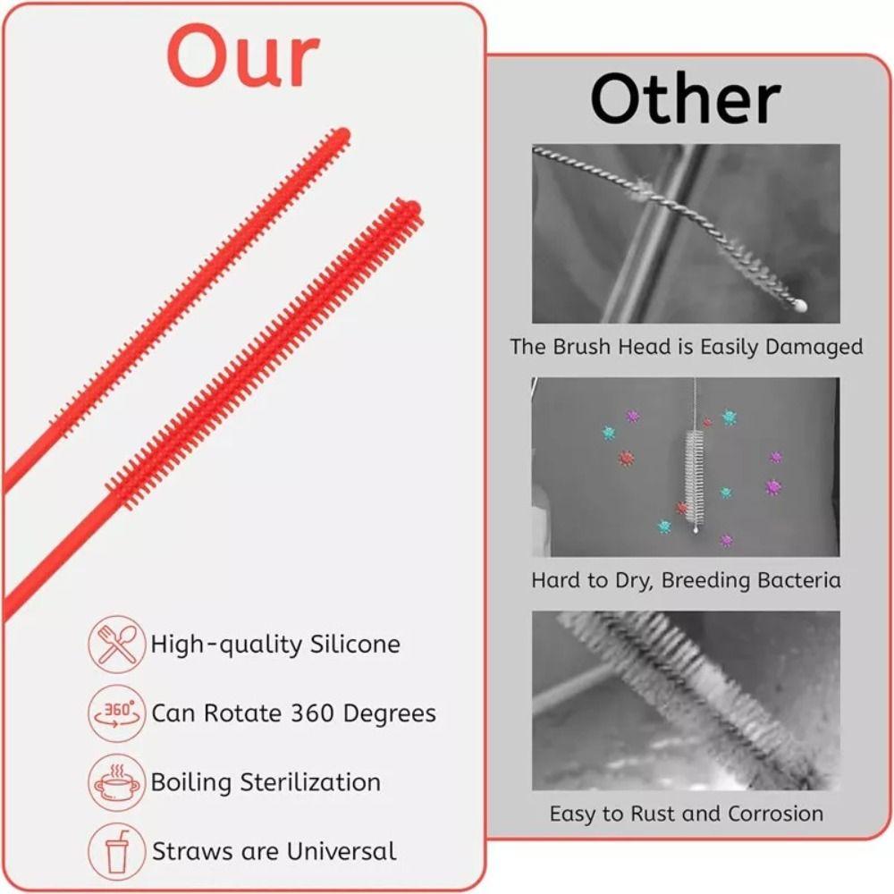 С длинной ручкой щетка для чистки труб бытовой очиститель для детских бутылочек для сосок щетка