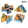 Geometric Folding Puzzle Three-Dimensional Small Toy Panda Shape Shifting Box  Children's