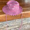Lattice Y2k Fishmen Hat UV Protection Bucket Hat Fashion Wide Brim Sun Hat  Fishing