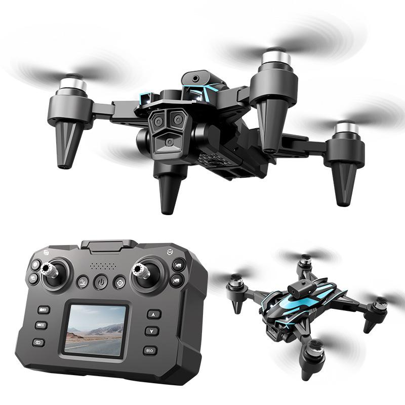 Cross K12 Foldable Brushless Quadcopter Drone with HD Photography, Real-time Transmission, Intelligent Obstacle Avoidance, and Remote Control.
