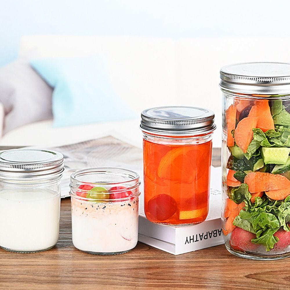 200/250/300/400/500/650 мл с крышкой герметичная банка прозрачная бутылка для хранения новая коробка для хранения