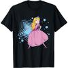 Funny Princess Dress Cute Girls Womens Crown Peach Costume T-Shirt1