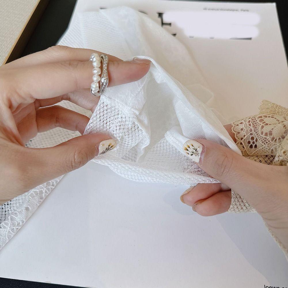 Sun Protection Sunscreen Sleeve Anti-UV Cycling Gloves Elastic Lace Ice Silk Sleeves Summer