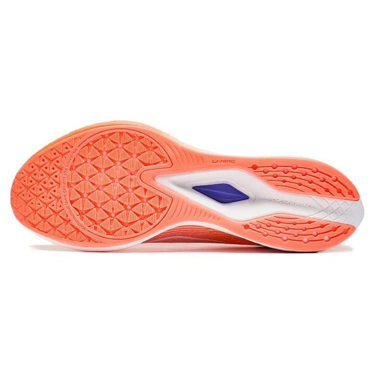 Li Ning Red Rabbit 6 Pro Sports Удобные Универсальные Амортизирующие Прочные Низкие Кроссовки Для Мужчин Кроссовки Оранжевые ARMT043-10