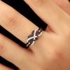 Premium Quality Heart-shaped Ring With Elegant Flower Pattern For Women