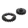 23T 2 Mod Hardened Steel Spur Gear with Motor Pinion Gear for E Revo 2.0 RC Car Upgrade Parts 17T