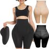 High-waisted Fake Ass Crotch-enhancing Women's Buttocks Shaping Pants with Sexy Hip Pads Hip Enhancer Shapewear Butt Lifter Panties Shorts