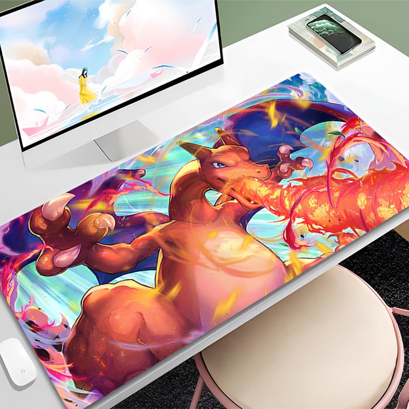 Mouse Pad Gaming Large Dywan Gamer Keyboard Desk Mat Table Carpet Pokemon Dragon Mousepad Big x For Computer Rug
