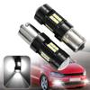 2pcs P21W LED Drl Daytime Running Light Bulbs for VW Polo Mk5 Gti 6R Passat B7 P21W Led Canbus Ba15s Daylight Headlights White
