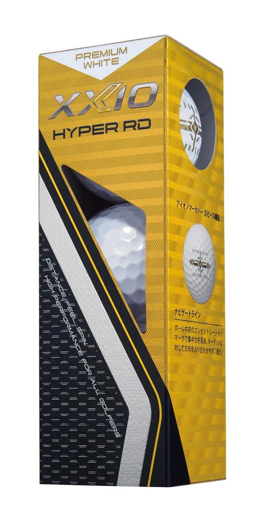 Dunlop XXIO HYPER RD Golf 2025 1 Dozen Premium White Balls, Model, (12 Balls),