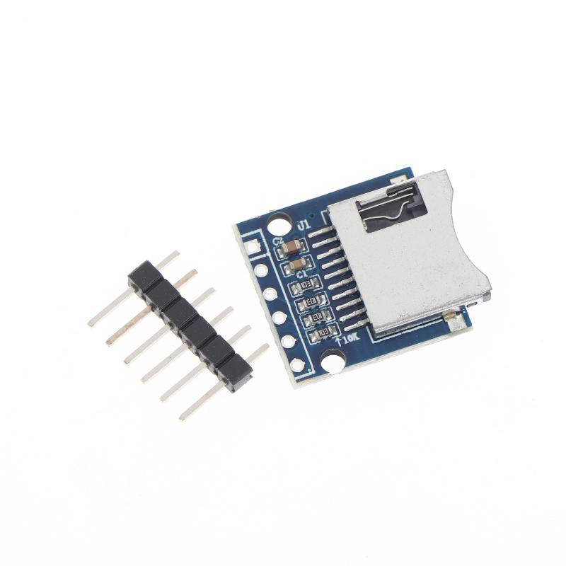 1/2/3Pcs Mini Sd Card Reader Module Memory Module Headers Not Soldered For Arduino Diy Kit