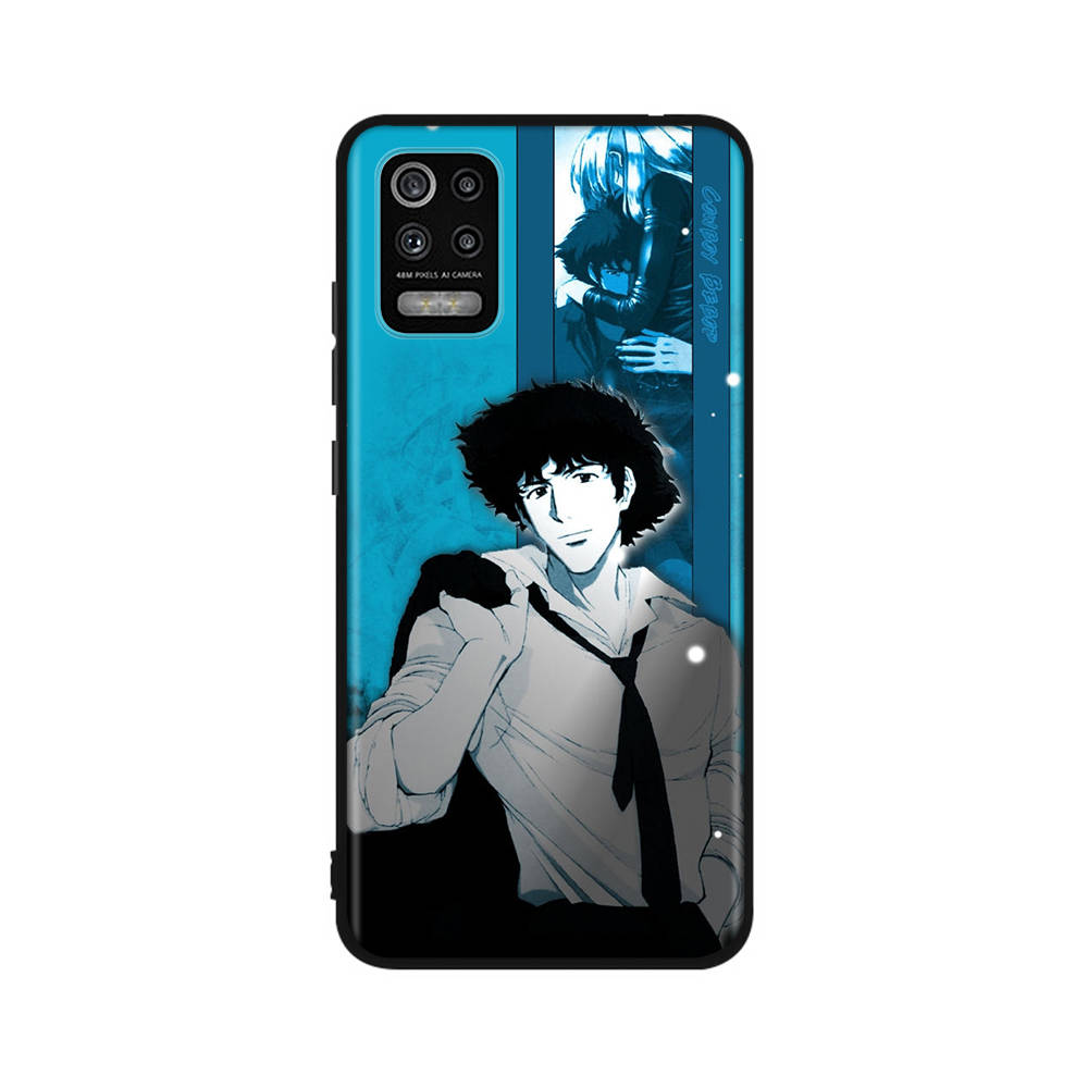 DT45 Cowboy Bebop Case for iPhone 16 15 Plus 14 13 12 11 Pro 8 7 6S 6 SE 5S X XR XS Max Realme C30 C33 C31 9I Huawei P30 Black Soft Cover
