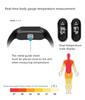 Ultrasonic Body Shape Wristbands,Anti Mosquito Insect Pest Control Mosquito Repellent Smart Watch with Temperature Monitoring Pedometer Function