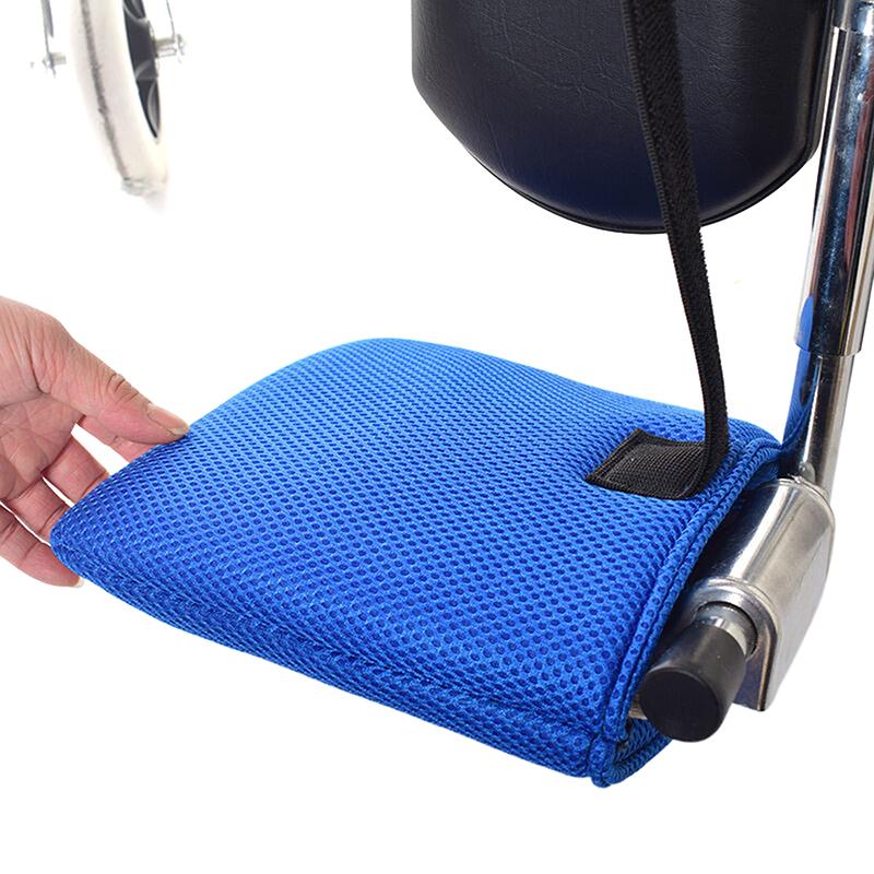 Подушечки для подножек инвалидной коляски, защитная накладка для подножки, подушка для поддержки ног, подушечки для защиты ног для предотвращения царапин на ногах