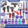 Для пылесосов Dyson V6 V7 V8 V10 V11 V12 V15 серии DC Ручка Фильтры Насадка-щетка Телескопическая трубка Верхний Нижний Адаптер Запчасти