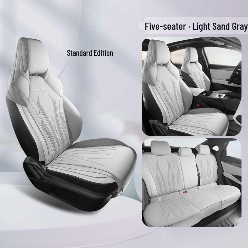 Seal 06 DMI Four Seasons Ventilated Car Seat Cushion - Suede Half-Covered Universal Pad