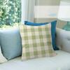 Stripe  Plaid Throw  solid color  Pillow Covers Cartoon Sofa Decorative Home Doublesided Printing Short Plush  Cushion Cover