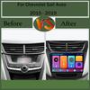 Android 14 для Chevrolet Sail Aveo 2015 2016 2017 2018 2019 автомобильный стерео радио мультимедиа экран плеер навигация GPS BT NO 2 DIN