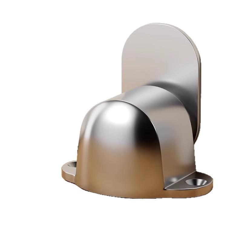 Магнитный дверной стопор без сверления - Сильный противоударный напольный магнит для дверей спальни и дома