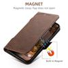 SUTENI Luxury Wallet Leather Magsafe Card Holder Flip Magnetic Phone Case For iPhone 16 15 14 13 12 Pro Max Plus Cover