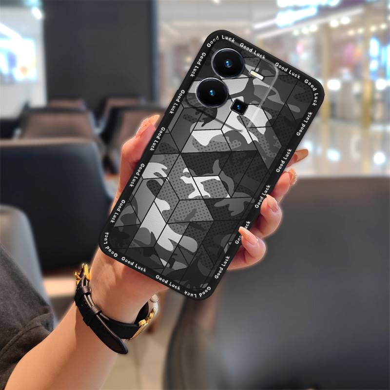 Cartoon Shockproof Phone Case For VIVO Y35 4G 2022 Anti-dust TPU Cover Waterproof Soft case Full wrap Silicone Cute