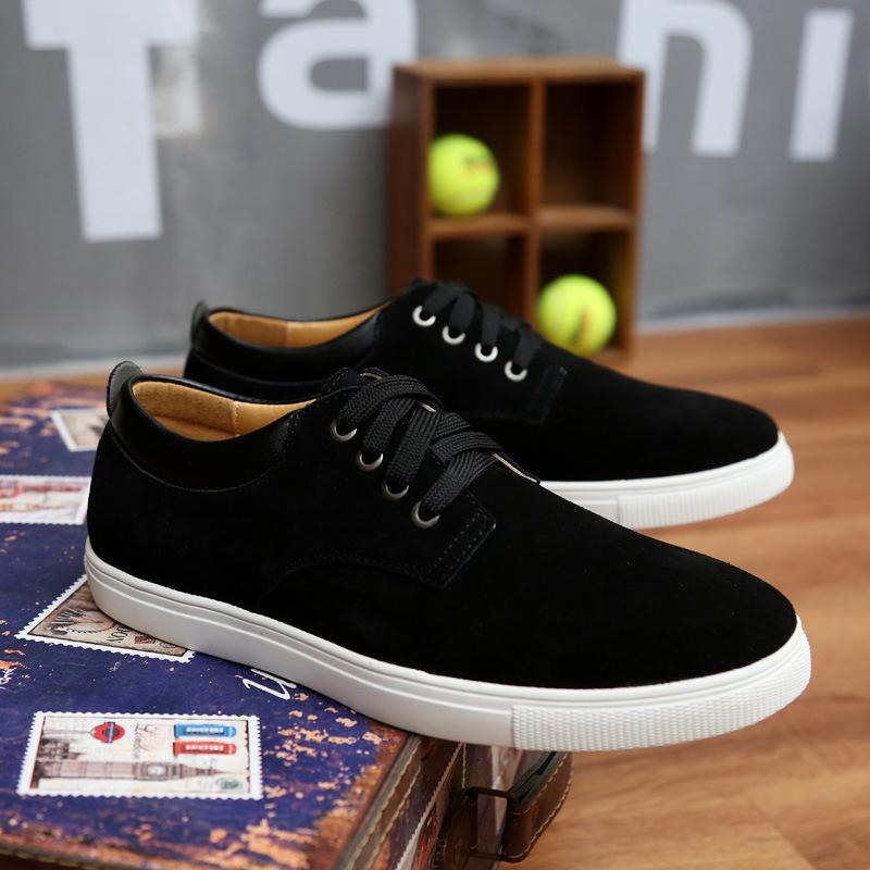 2024 Spring Street Shoes Men's New British Style Fashion Versatile Canvas Shoes Outdoor Flat Bottom Sports Casual Shoes Non-slip