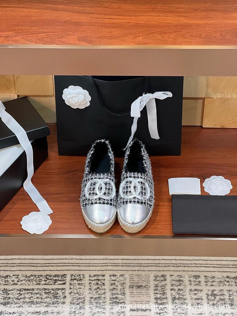 2024 Spring Upgraded Women's Xiao Xiangfeng Fisherman Shoes - Straw Rope Slip-On Dopamine Shoes