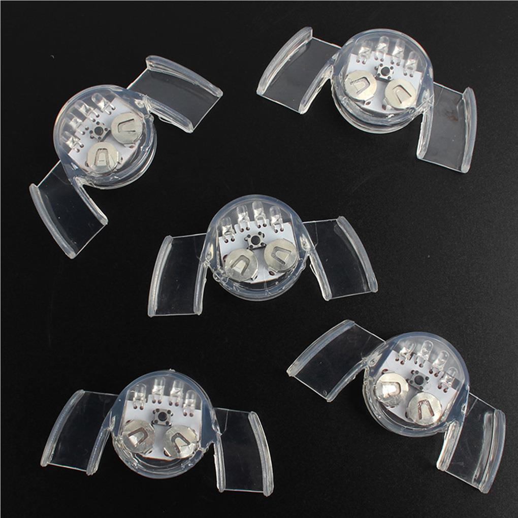 Капа светодиодная светящаяся стоматологическая стопор от скрежета зубами помощь для сна шины каппы защита устраняет храп мундштук бруксизм товары для вечеринок