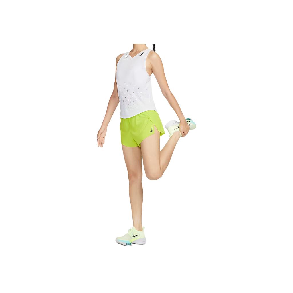 Nike Женские беговые шорты Dri-FIT ADV AeroSwift Быстросохнущие Удобные Повседневные Средняя посадка FN2329-389