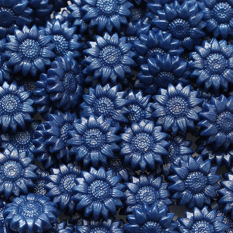 Huidisi Перламутровые Гранулы Сургуча Смешанных Цветов Подсолнух для Штампов