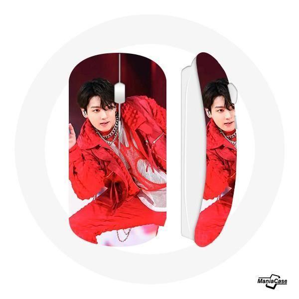 Souris Sans Fil - BTS - Permission To Dance - Rouge - USB Wi-Fi - Compatible Mac et PC