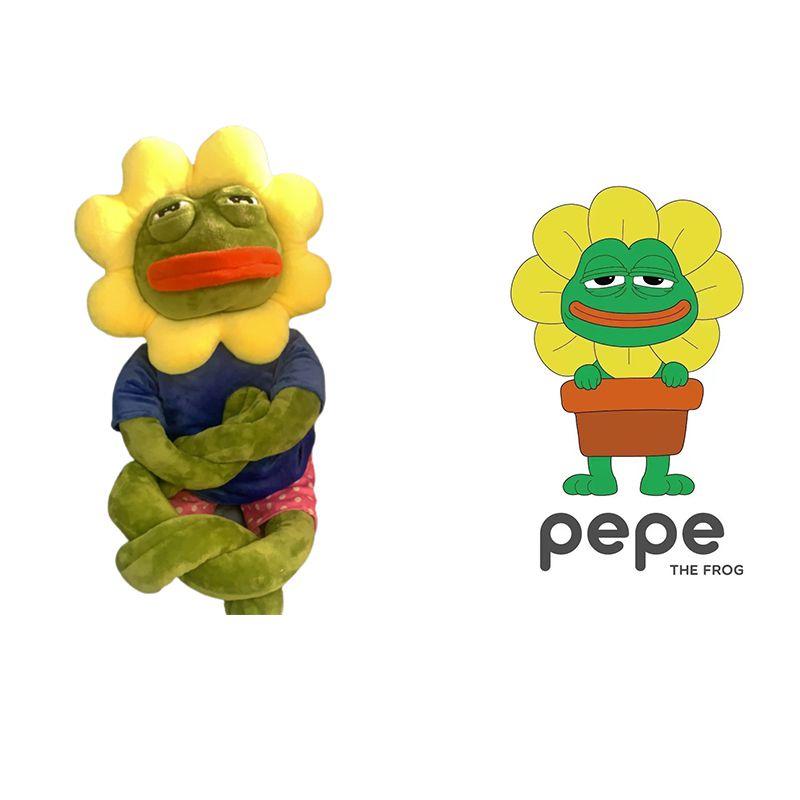 Kid's Favorite Sad Frog Stuffed Doll Plush Toy